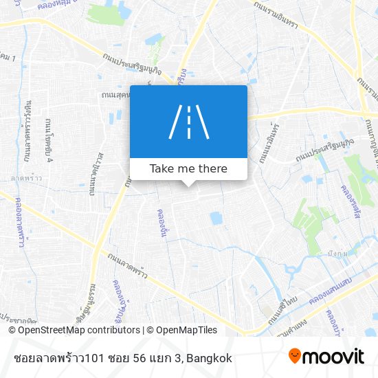 ซอยลาดพร้าว101 ซอย 56 แยก 3 map