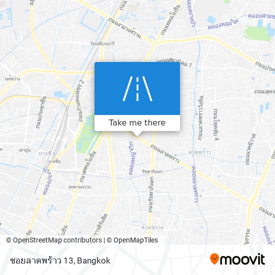 ซอยลาดพร้าว 13 map