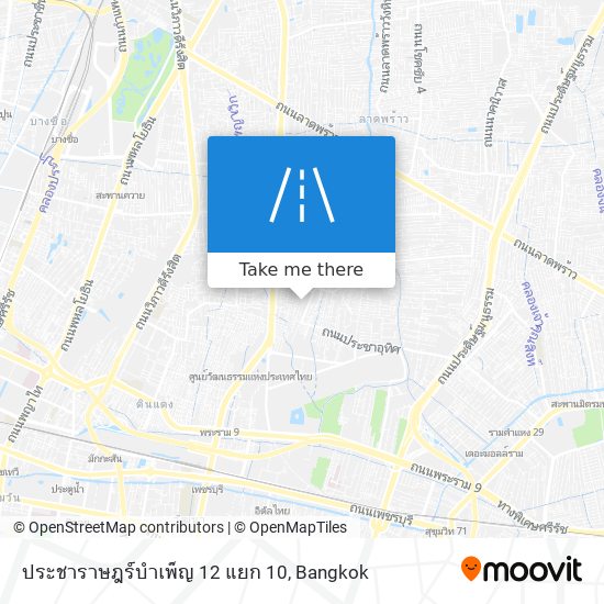 ประชาราษฎร์บำเพ็ญ 12 แยก 10 map