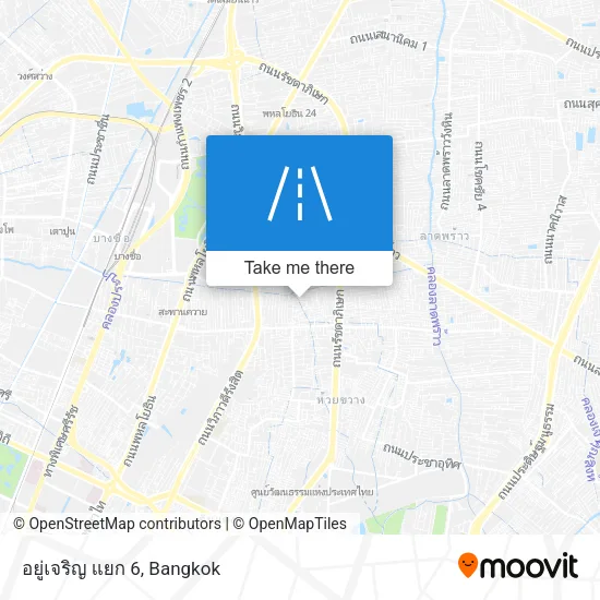 อยู่เจริญ แยก 6 map