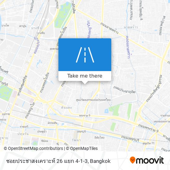 ซอยประชาสงเคราะห์ 26 แยก 4-1-3 map