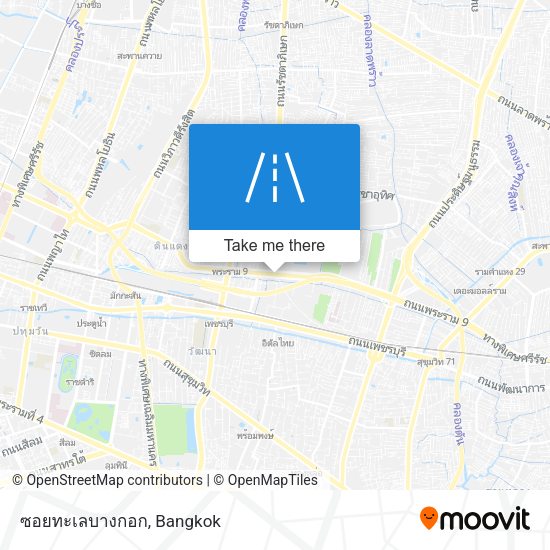 ซอยทะเลบางกอก map
