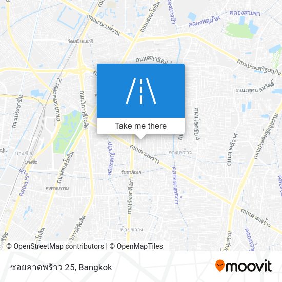 ซอยลาดพร้าว 25 map