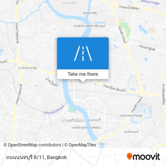 ถนนนนทบุรี 8/11 map