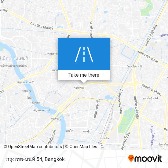 กรุงเทพ-นนท์ 54 map
