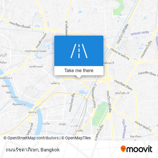 ถนนรัชดาภิเษก map