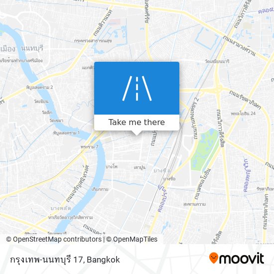 กรุงเทพ-นนทบุรี 17 map