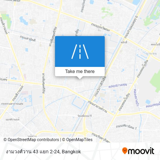 งามวงศ์วาน 43 แยก 2-24 map