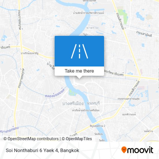 Soi Nonthaburi 6 Yaek 4 map