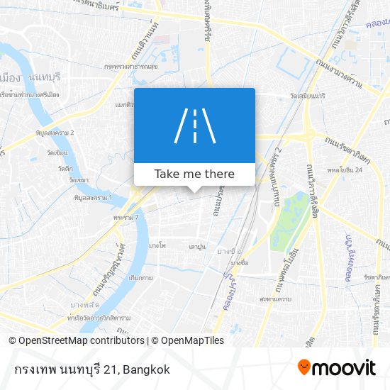 กรงเทพ นนทบุรี 21 map