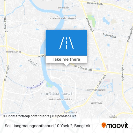 Soi Liangmeungnonthaburi 10 Yaek 2 map