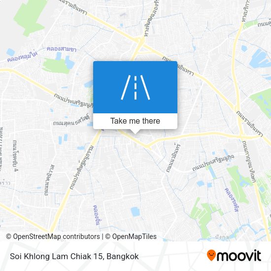 Soi Khlong Lam Chiak 15 map