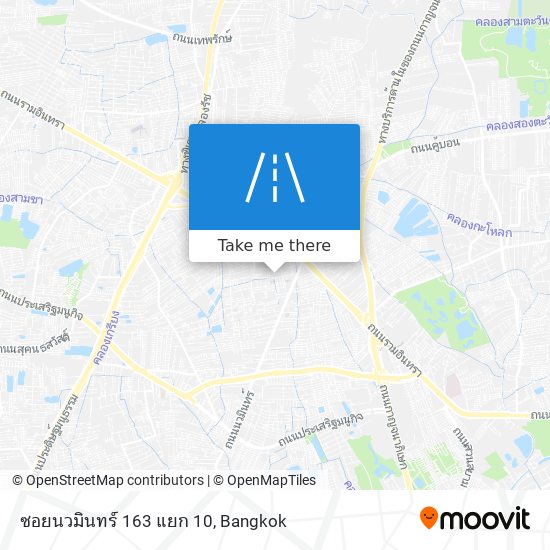 ซอยนวมินทร์ 163 แยก 10 map