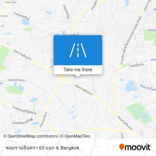 ซอยรามอินทรา 65 แยก 4 map
