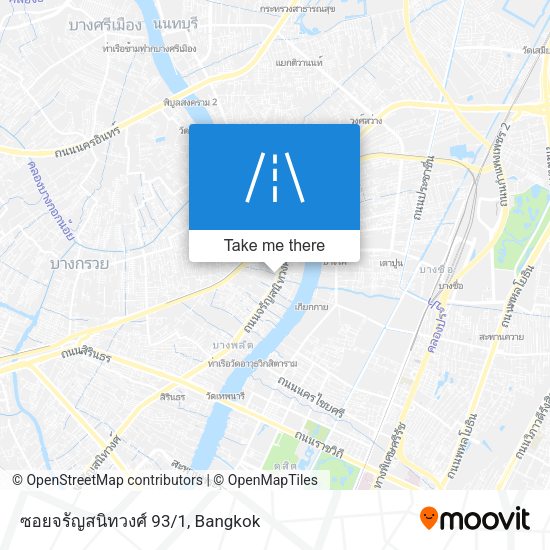 ซอยจรัญสนิทวงศ์ 93/1 map