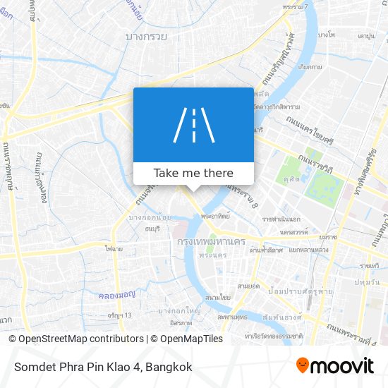 Somdet Phra Pin Klao 4 map