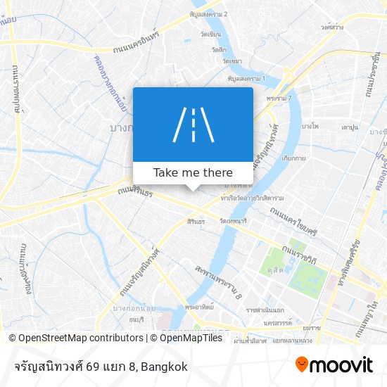 จรัญสนิทวงศ์ 69 แยก 8 map