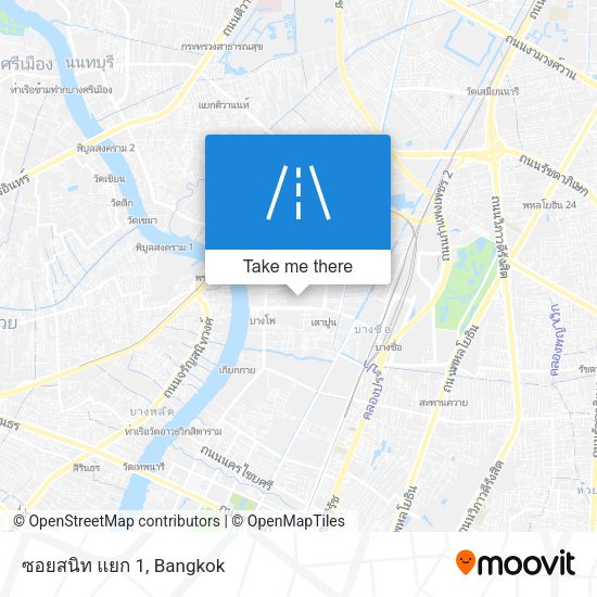ซอยสนิท แยก 1 map
