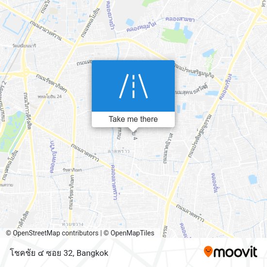 โชคชัย ๔ ซอย 32 map