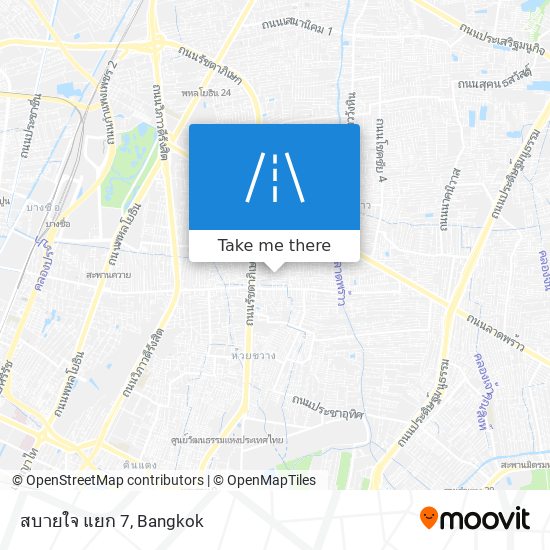 สบายใจ แยก 7 map