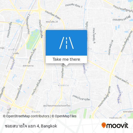 ซอยสบายใจ แยก 4 map