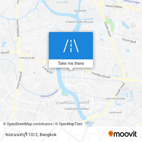 ซอยนนทบุรี 10/2 map