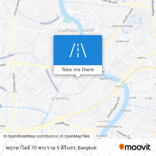 พฤกษาวิลล์ 70 พระราม 5-สิรินธร map