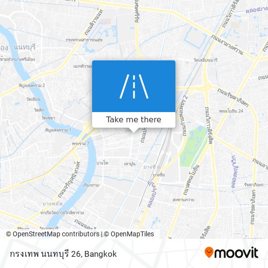 กรงเทพ นนทบุรี 26 map