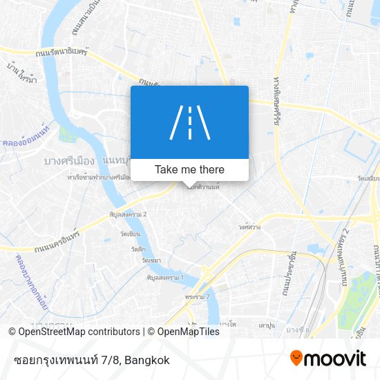 ซอยกรุงเทพนนท์ 7/8 map