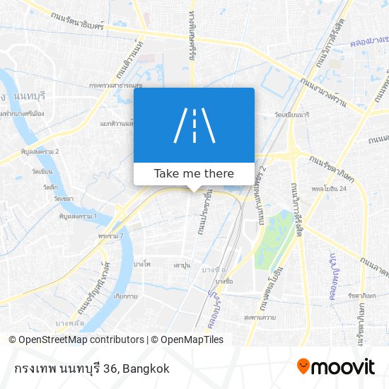กรงเทพ นนทบุรี 36 map
