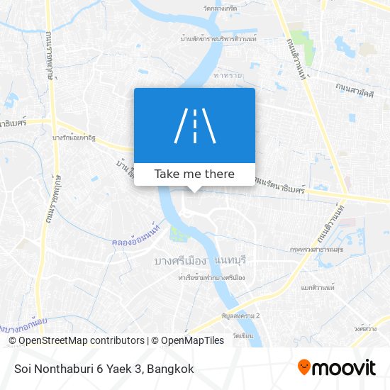 Soi Nonthaburi 6 Yaek 3 map