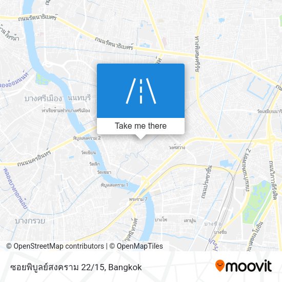 ซอยพิบูลย์สงคราม 22/15 map