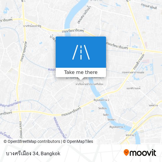 บางศรีเมือง 34 map