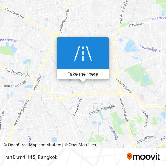 นวมินทร์ 145 map