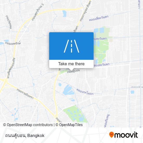 ถนนคู้บอน map
