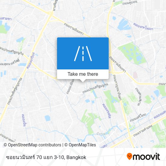 ซอยนวมินทร์ 70 แยก 3-10 map