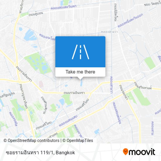 ซอยรามอินทรา 119/1 map