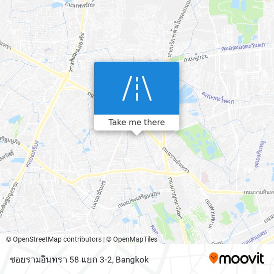 ซอยรามอินทรา 58 แยก 3-2 map