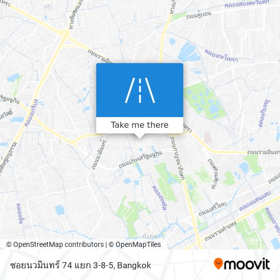 ซอยนวมินทร์ 74 แยก 3-8-5 map