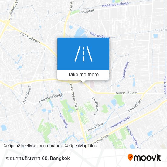 ซอยรามอินทรา 68 map