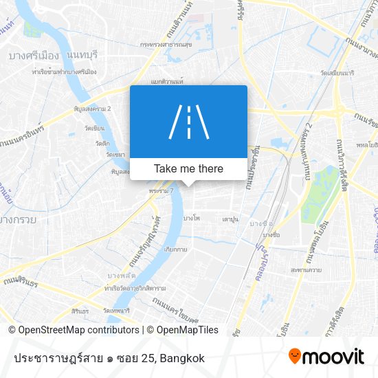 ประชาราษฎร์สาย ๑ ซอย 25 map