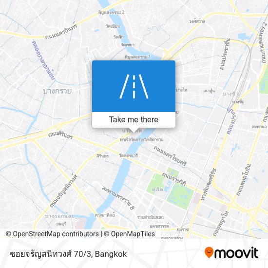ซอยจรัญสนิทวงศ์ 70/3 map