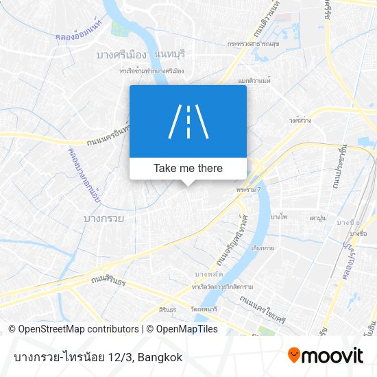 บางกรวย-ไทรน้อย 12/3 map