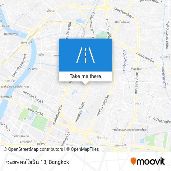 ซอยพหลโยธิน 13 map