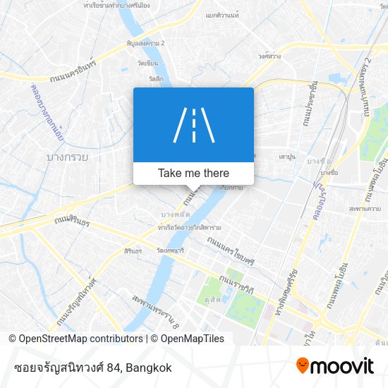ซอยจรัญสนิทวงศ์ 84 map