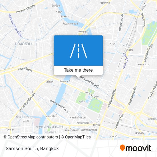 Samsen Soi 15 map