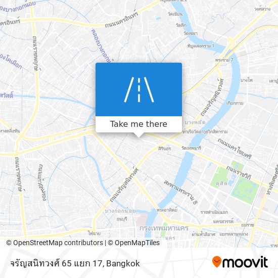 จรัญสนิทวงศ์ 65 แยก 17 map