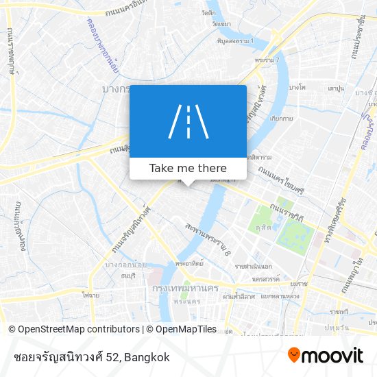 ซอยจรัญสนิทวงศ์ 52 map