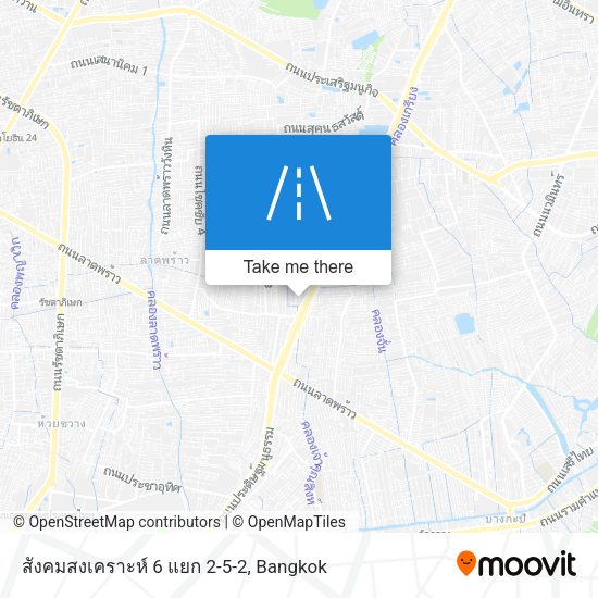 สังคมสงเคราะห์ 6 แยก 2-5-2 map