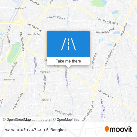 ซอยลาดพร้าว 47 แยก 5 map